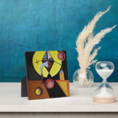 Der Pestarzt - Ölgemälde Fotoplatte (InSitu)