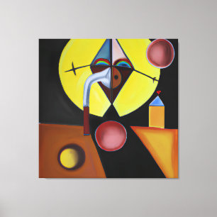 Der Pestarzt - Ölgemälde Leinwanddruck