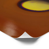 Der Pestarzt - Ölgemälde Poster (Ecke)