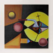 Der Pestarzt - Ölgemälde Puzzle (Horizontal)