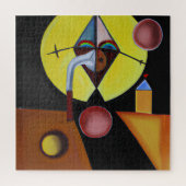 Der Pestarzt - Ölgemälde Puzzle (Vertikal)