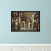 Der Petersdom im Vatikan Leinwanddruck (Insitu (Holzboden))