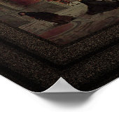 Der Petersdom im Vatikan Poster (Ecke)