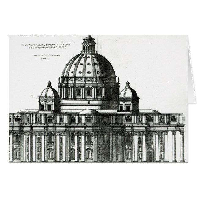 Der Petersdom in Rom (Vorderseite (Horizontal))