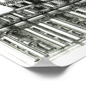 Der Petersdom in Rom Poster (Ecke)