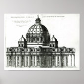 Der Petersdom in Rom Poster (Vorne)