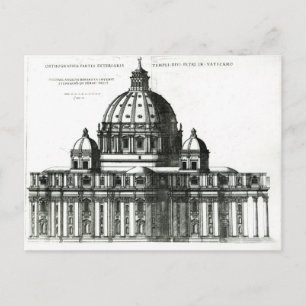 Der Petersdom in Rom Postkarte