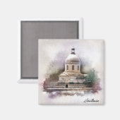 Der Petersdom von Toulouse. Magnet (Vorderseite/Rückseite)