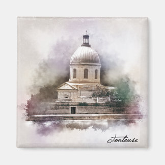 Der Petersdom von Toulouse. Magnet