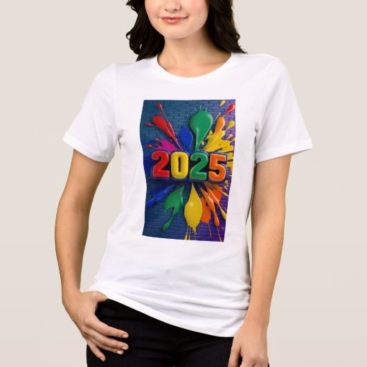 Der Pfad, der Ihr Ziel definiert Tri-Blend Shirt (Vorderseite)