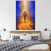 Der Pfad des Feuers, das Lied des Gesetzes Leinwanddruck (Insitu (Schlafzimmer))