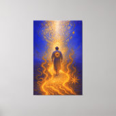 Der Pfad des Feuers, das Lied des Gesetzes Leinwanddruck (Vorderseite)