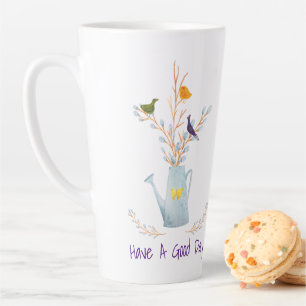 Der Pfau, die Ente und das Küken Milchtasse