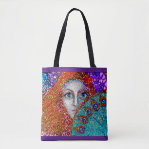 Der Pfau-Fan Tasche