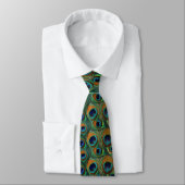 Der Pfau-Feder-Krawatte der Männer, Krawatte (Gebunden)