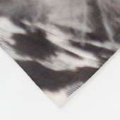 Der Pfau-Garten Fleecedecke (Ecke)