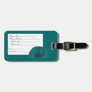 Der Pfau Gepäckanhänger