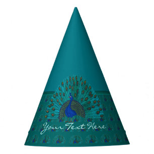 Der Pfau Partyhütchen