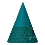 Der Pfau Partyhütchen (Links)