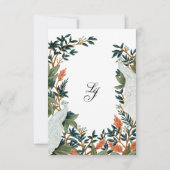 Der Pfau Save The Date (Rückseite)