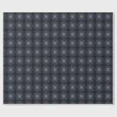 Der Pfauenblumenmagnet Geschenkpapier (Flach)