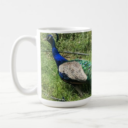 Der Pfauencup in Finca Garden Kaffeetasse (Links)