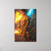 Der Pfauendrache 2008 Leinwanddruck (Vorderseite)