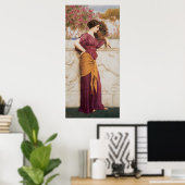 Der Pfauenfan Poster (Heimbüro)