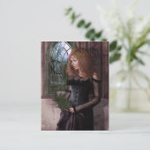 Der Pfauensammler Postkarte (Stehend Vorderseite)