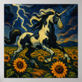 Der Pfeffer vereint sich in einem Sturm Poster (Vorne)