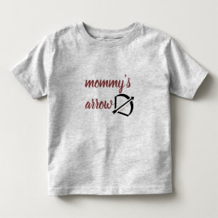 Der Pfeil der Mama Kleinkind T-shirt