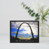 Der Pfeil Postkarte (Stehend Vorderseite)