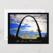 Der Pfeil Postkarte (Vorne/Hinten)