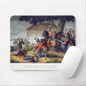 Der Pferdeschutz am Kampf von Waterloo, engrav Mousepad (Mit Mouse)