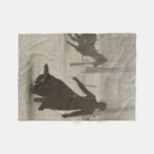 Der Pferdetrainer von Felix Thiollier 1899 Fleecedecke (Vorderseite (Horizontal))