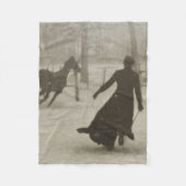 Der Pferdetrainer von Felix Thiollier 1899 Fleecedecke (Vorderseite)