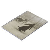 Der Pferdetrainer von Felix Thiollier 1899 Notizblock (Linke Seite)