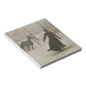 Der Pferdetrainer von Felix Thiollier 1899 Notizblock (angewinkelt)