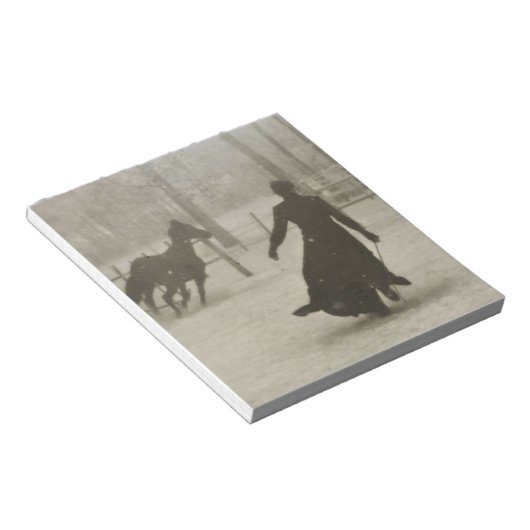 Der Pferdetrainer von Felix Thiollier 1899 Notizblock (angewinkelt)