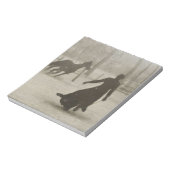 Der Pferdetrainer von Felix Thiollier 1899 Notizblock (Rotiert)