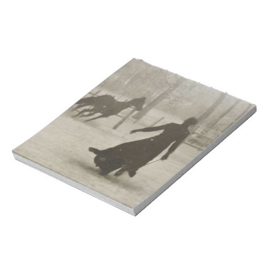 Der Pferdetrainer von Felix Thiollier 1899 Notizblock (Rotiert)