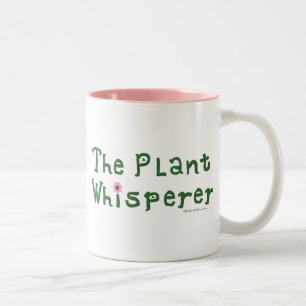 Der Pflanze Whisperer Zweifarbige Tasse