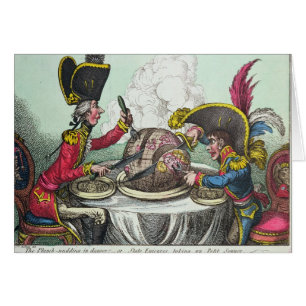Der Pflaumenpudding in Gefahr, 1805