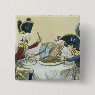 Der Pflaumenpudding in Gefahr, 1805 Button