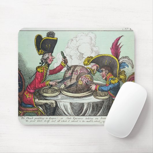Der Pflaumenpudding in Gefahr, 1805 Mousepad (Mit Mouse)