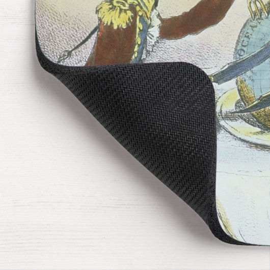 Der Pflaumenpudding in Gefahr, 1805 Mousepad (Ecke)