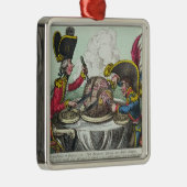 Der Pflaumenpudding in Gefahr, 1805 Silbernes Ornament (Rechts)