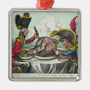 Der Pflaumenpudding in Gefahr, 1805 Silbernes Ornament