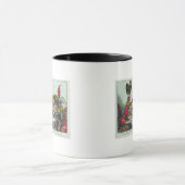 Der Pflaumenpudding in Gefahr, 1805 Tasse (Zentrum)