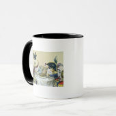 Der Pflaumenpudding in Gefahr, 1805 Tasse (Vorderseite Links)